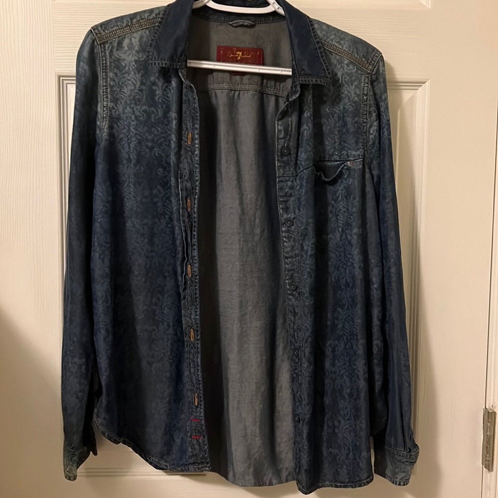 Soft Denim button up